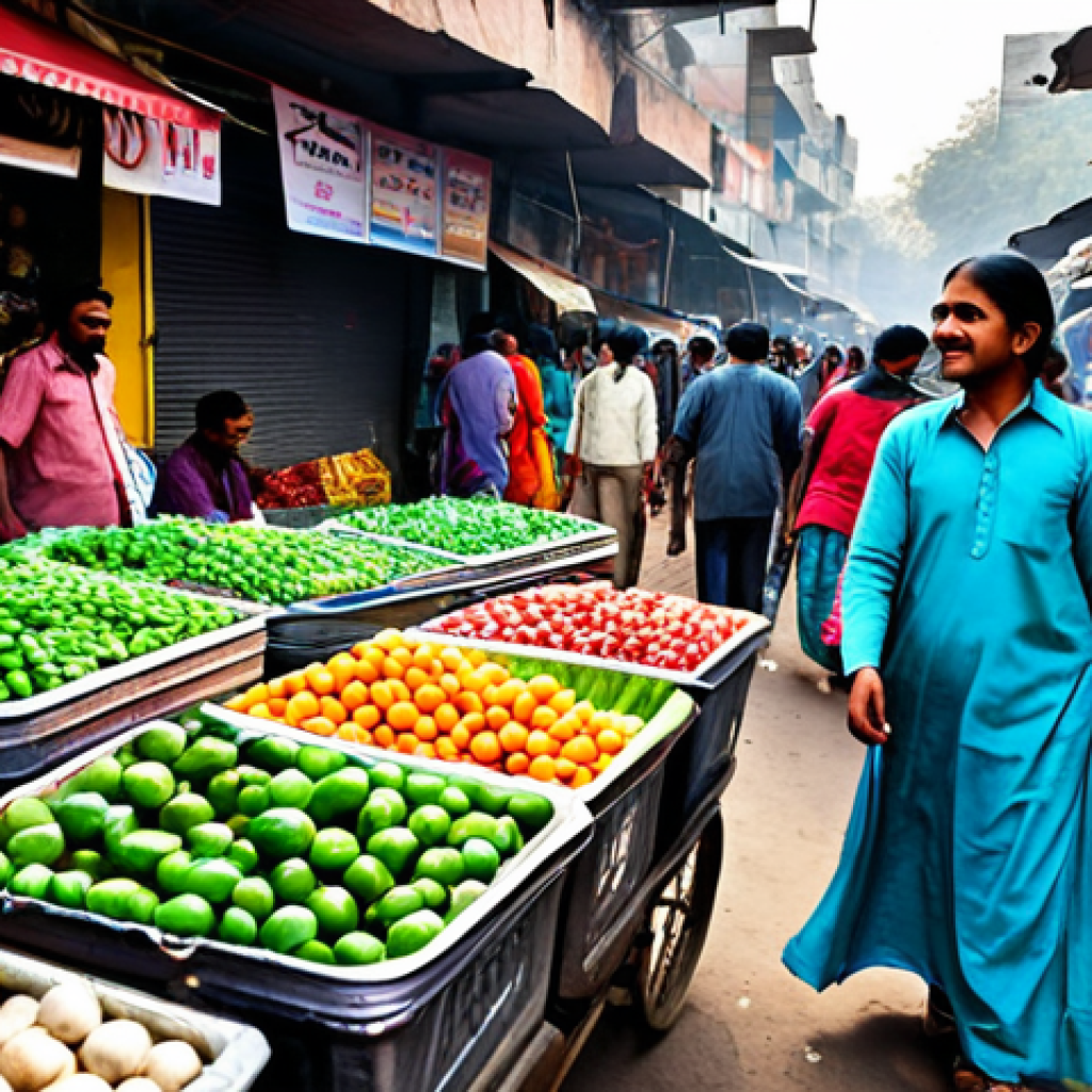 환경법규 및 정책 변화 모니터링 - **

"A busy marketplace in Delhi, India, with vendors selling goods in reusable bags and containers....