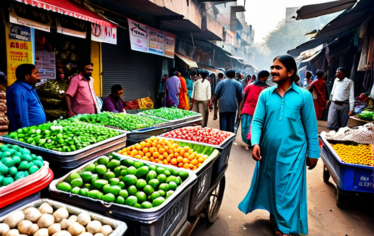환경법규 및 정책 변화 모니터링 - **

"A busy marketplace in Delhi, India, with vendors selling goods in reusable bags and containers....